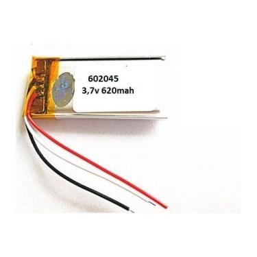 Imagem de Bateria 602045 Com 3 Fios 3,7v 6mmx20mmx45mm 620mah - BGB ENERGY BATTE