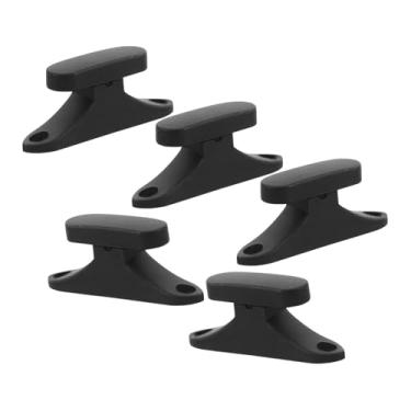 Imagem de Yardwe 5 peças de reposição para clipes de suporte de arco de violino e viola acessórios seguros para estojo de violino suportes de arco instrumentos musicais peças de reposição