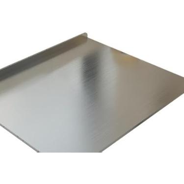 Imagem de SHEUTSAN Tábua de corte de aço inoxidável, 40 x 30 cm, grau 304, conjunto de 2