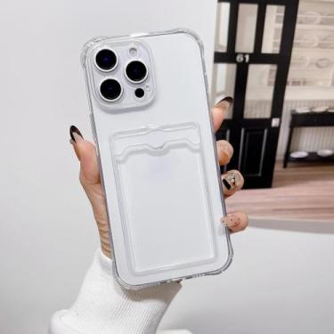 Imagem de Capa Transparente Para iPhone pro Xs Max Air XR 7 8 6 6s plus SE 2020 