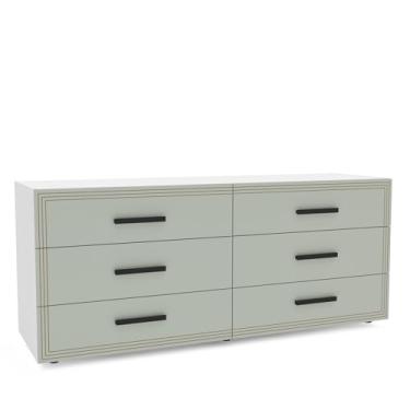 Imagem de Cômoda 6 Gavetas Valência Politorno Móveis