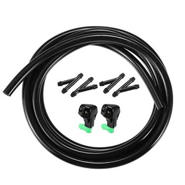 Imagem de ACROPIX Bocal de limpador de para-brisa Spray Jet Fit para Honda Accord - Pacote com 7 Preto