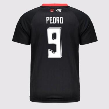 Imagem de Camisa Flamengo Disparar 9 Pedro Preta - Braziline, G