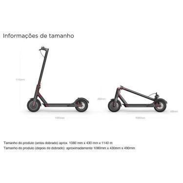 Imagem de Patinete Elétrico E-Scooter Foston Fs S09 10400Mah Nº 09