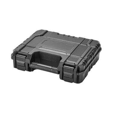 Imagem de Gralara Caixa de ferramentas portátil, estojo de armazenamento de ferramentas de grande capacidade e com alça para transporte, ideal para, 28.5 Cm X 25 Cm X 8