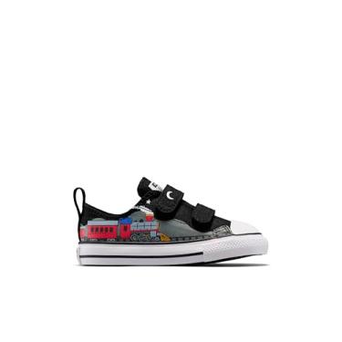 Imagem de Converse Tênis masculino Chuck Taylor All Star 2v, Preto/vermelho/branco., 15