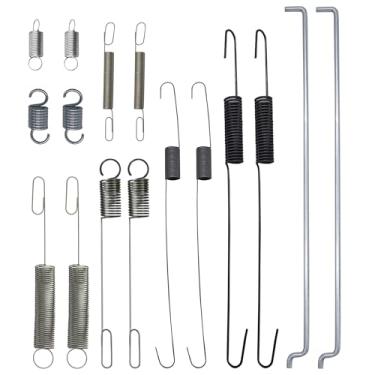 Imagem de Strongthium Conjunto de molas de estrangulamento de palheta de ar do regulador de retorno do acelerador compatível com cortadores de grama e motores Briggs & Stratton Honda GX160 Predator 212cc