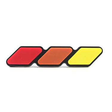 Imagem de Emblema de Grade Decoração Rótulo Substituição para 4Runner Tundra Sequoia Rav4 Highlander Tacoma Clima Superior Instalação Fácil com Parafusos Enriquecer o Estilo Aparência do Veículo