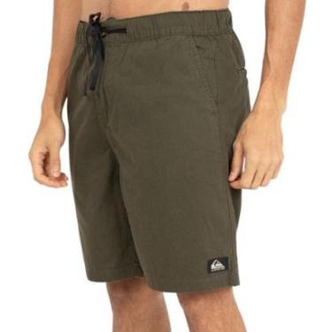 Imagem de Bermuda Passeio Quiksilver Q502A0046 Verde Militar-Masculino