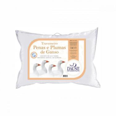 Imagem de Travesseiro 80 Penas De Ganso 20 Plumas De Ganso Daune