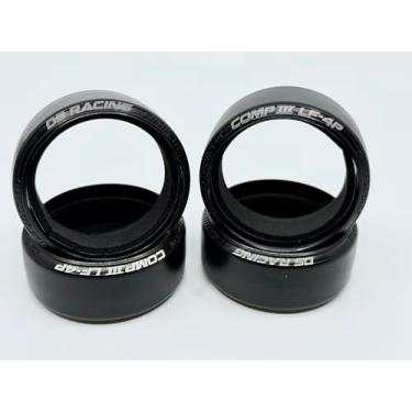 Imagem de DS Racing New LF-4P LF4P P-Tile Drift CompIII Competition Tires for 1/10 RC MST RMX Yokomo RD Tamiya Reve D RDX Drifting Car