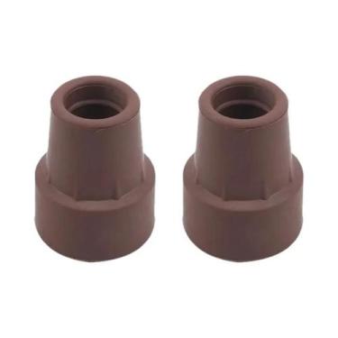 Imagem de Bastão De Caminhada De Borracha Reforçado Com Ponta De Metal Para Hiki