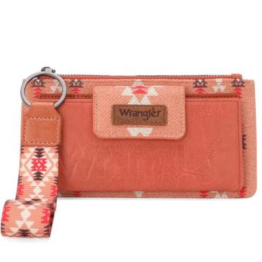 Imagem de Carteira Wrangler WG139-W013OR, pulseira boho asteca feminina - Montan