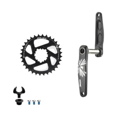 Imagem de Pedivela GOLDIX 170/175mm Com Coroa De Montagem Direta 30-38T Para Bic