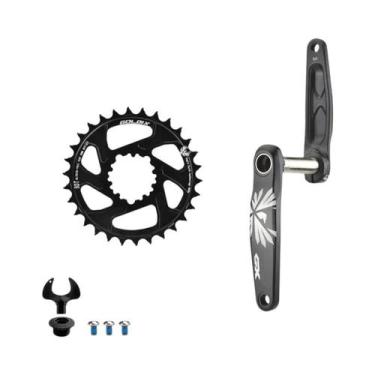 Imagem de Pedivela GOLDIX 170/175mm Com Coroa De Montagem Direta 30-38T Para Bic