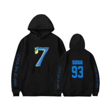 Imagem de Moletom JIMIN Map of Soul 7 Para Homens E Mulheres, Estilo Hip Hop Cas