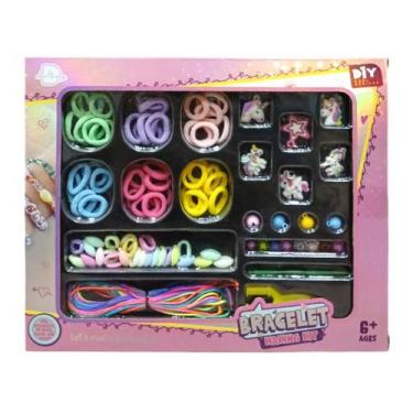 Imagem de Kit de Braceletes Miçangas Making Kit Domni