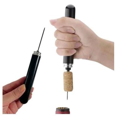 Imagem de Saca-Rolhas Pneumático Preto - TOP RIO