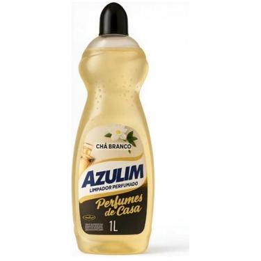 Imagem de Limpador perfumado azulim 1l perfume:cha branco