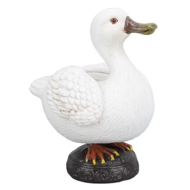 Imagem de TOPINCN Suporte Magnético de Chave de Pato, Decoração Fofa de Casa para Cozinha, Sala de Estar, Quarto, Estátua de Pato Artesanal para Decoração de Prateleira de Mesa Exclusiva