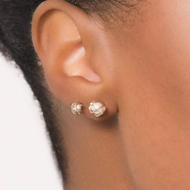 Imagem de Kit Brinco Rommanel Banhado a Ouro 18k com Pérolas Sintéticas - 527389