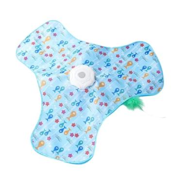 Imagem de KiBcsLic Brinquedo interativo para gatos, varinha mágica com 3 modos de funcionamento, 2 em 1, carregamento USB, jogo de esconde-esconde para gatos de