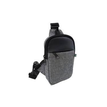 Imagem de Bolsa Transversal Shoulder Bag Pochete Slim Masculina - Art Mania