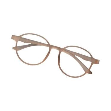 Imagem de Armação De Óculos De Grau Masculina Ultraleve TR90 Flexível Transparen