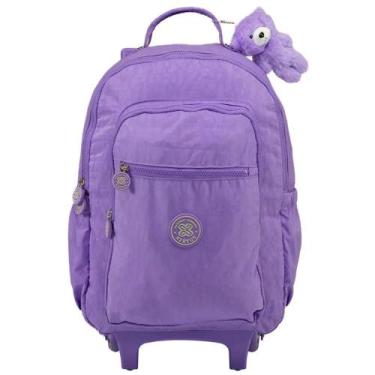 Imagem de Mochila com Rodas Juvenil 16 - Trendy Lilas - Xeryus