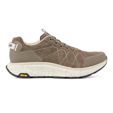 Imagem de Tread Labs Dover Tênis de caminhada com suporte de arco – Tênis de trilha de camurça com palmilha de ritmo e sola vibram (masculino e feminino), Fossil, 10.5