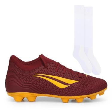 Imagem de Chuteira Campo Penalty S11 Locker XXI + Meião Color Sports de Futebol-Masculino