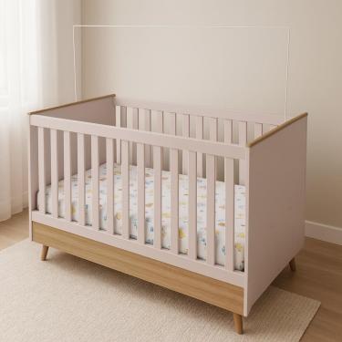 Imagem de Berço 2 em 1 Bartira Ternura Plus com Colchão Herval Baby Encanto