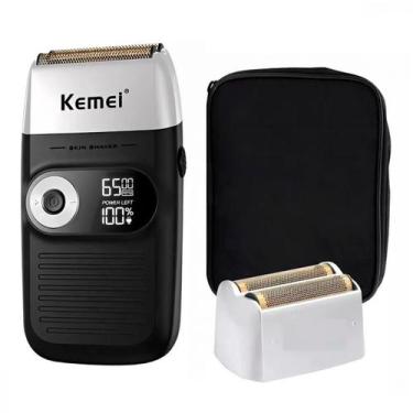 Imagem de Barbeador Elétrico Recarregável Kit Completo Portátil - Relet