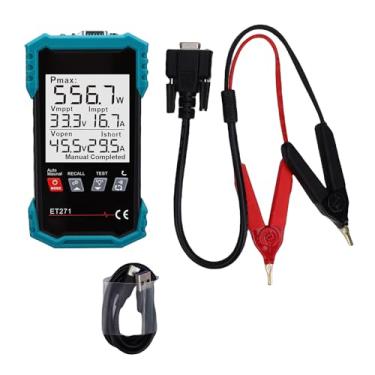 Imagem de MAVIS LAVEN Painel de Teste Solar, Analisador de Módulo PV Testador PV Portátil Com Display LCD de 3,2" Auto Rastreamento MPPT para de Energia Solar 0-2000W 0-40A 3-90V Registro de Dados