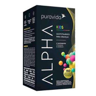 Imagem de Alpha Kids 150 Mini Caps Puravida-Unissex
