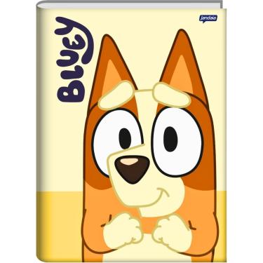 Imagem de Caderno Brochurao 1/4 Capa Dura Bluey 80 Folhas Jandaia