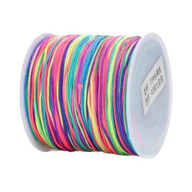 Imagem de Fio De Nylon De 0,8mm Em 28 Cores, 100m/Rolo Para Acessórios De Artesa