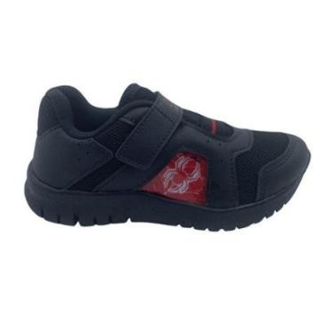Imagem de Tênis Menino Pisca-Pisca Led Kidy Preto 350109 - Preto 26-Masculino