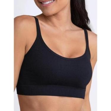 Imagem de Top Lupo Loba Power 41018 Básico Microfibra Sem Costura Original-Feminino