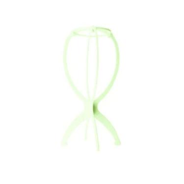 Imagem de Kit 5 Suporte Dobrável Plástico Para Descansar Peruca Wigs Guardar E Secar Lace Chapéu Expositor Cor:verde