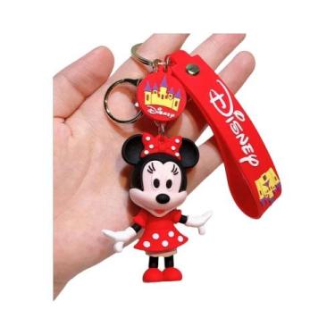 Imagem de Chaveiro Mickey Minnie Stitch Disney Anime Desenho Animado Fofo Para B