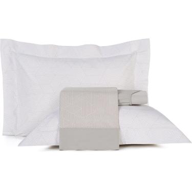 Imagem de Jogo de Cama Altenburg Lito 200 Fios 4 Peças Queen Bege