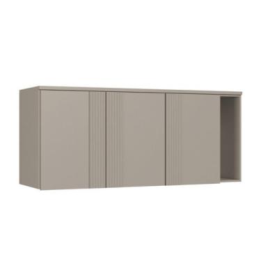 Imagem de Módulo Aéreo para Quarto 3 Portas Elegance - Móveis Castro