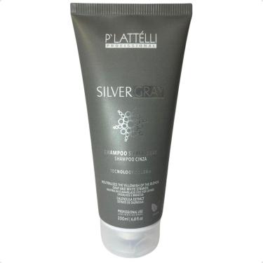 Imagem de Shampoo Plattelli Silver Gray 200ml-Feminino