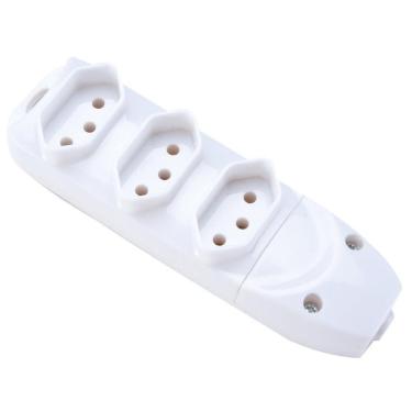 Imagem de Tomada Múltipla 3 Tomadas 2p+t 10a 250 V - Tramontina