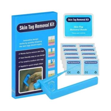 Imagem de Kit De Remoção De Verrugas E Sinais Na Pele Verde - Ferramenta De Cuid