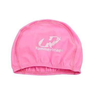 Imagem de Touca de Lycra Infantil para Natação e Hidroginástica, Hammerhead, Pink