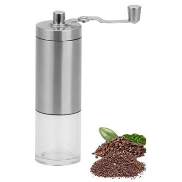 Imagem de Moedor de Café Manual em Inox e Cerâmica Portátil Moe Grãos