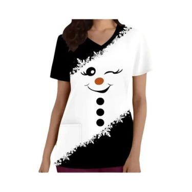 Imagem de Camisetas Masculinas Com Decote Em V S-3XL, Roupas De Trabalho, Tabela