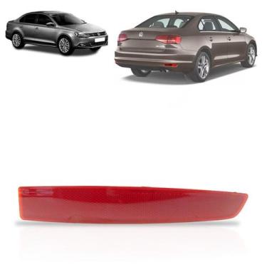 Imagem de Lanterna refletor do parachoque traseiro volkswagen jetta 2015 a 2018 